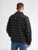 Petrol Industries Kariertes Flanell-Overshirt forgeworks in Grün
