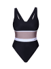JOOP! Badeanzug Eleganz in Black Beauty