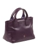 DuDu Ibiza Handtasche Leder 22 cm in deep purple