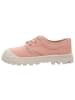 Palladium Sportlicher Schnürschuh in rosa