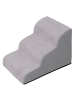 relaxdays Hundetreppe in Grau - (B)40 x (H)40 x (T)57 cm