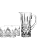 Nachtmann 5-tlg. Becher- und Krug-Set Noblesse in Transparent