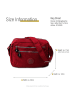 Bag Street Umhängetasche Nylon rot ca. 25cm