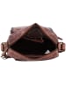 Greenland Nature Mascu & Line Umhängetasche Leder 25 cm in brown