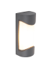 näve Außenwandleuchte "PRALINE" in anthrazit - (L)11 cm x (B)8.8 cm x (H)25 cm