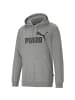 Puma Bodywear M ESSENTIALS BIG LOGO HOODIE in Grau
