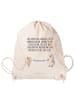 Mr. & Mrs. Panda wander rucksack Maus Pinguin Geburtstag mit Spruch in Creme