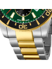 Jaguar Chronograph-Armbanduhr Jaguar Executive silber, gold groß (ca. 44mm)
