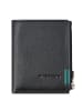 Roncato Monaco Geldbörse RFID Schutz Leder 8 cm nero