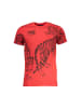 cavalli CLASS Rot Baumwolle Herren T-Shirt