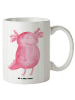 Mr. & Mrs. Panda Tasse mit Henkel Axolotl Glücklich ohne Spruch in Weiß