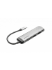 COFI 1453 Hub, Multiport, 2x USB 3.0-A, HDMI 4K - USB-C® Multiport-Hub in Silber