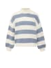 Blonda Damen Sweater in WOLLWEISS GRAUBLAU