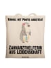 Mr. & Mrs. Panda Jutebeutel Zahnarzthelferin Leidenschaft mit Sp... in Creme