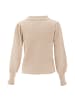 NAEMI Damen Strickpullover in Beige