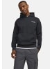 Jack & Jones Hoodie 'Aero Print' in schwarz