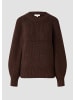s.Oliver Strickpullover in 8945_dunkelbraun