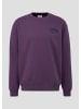 QS Sweatshirt langarm in Lila