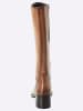 sheego Weitschaftstiefel in camel
