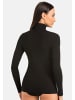 Teyli Langarm-Rollkragenpullover aus Viskose für Frauen Evelyn in schwarz