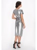 faina Women Dress in silver