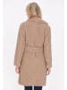 VIRITA Women Coat in Taupe