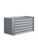VCM  Metall Hochbeet Gartenbeet 180x90 Galdo L in Silber