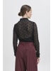 ICHI Hemd langarm IXLACEY Slim fit in Black