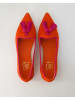 Terry Ballerinas in Rot