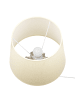 Beliani Tischleuchten ALLIKA in Gold/Beige - (W) 28 x (H) 46 x (L) 28 cm
