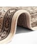 Nouristan Orientalischer Kurzflor Teppich Parun Täbriz Ivory Beige