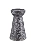 Butlers Stumpenkerzenhalter SPECKLE in Schwarz