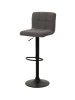 MCW 2er-Set Barhocker G87, Dunkelgrau