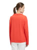 Betty Barclay Sweatshirt mit hohem Kragen in Poppy Red