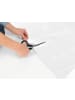 EASYmaxx Moskitonetz 150x130cm weiß 12 Magnetbefestigung für Fenster Weiß
