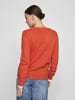 Vila Strickpullover in Tigerlily