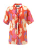 Aniston SELECTED Chiffonbluse in orange-flieder-beige-apricot-rosa
