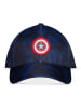 Captain America Cap "Captain America - AOP Adjustable Cap" in Schwarz