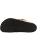 Birkenstock Zehensandale Gizeh Flowers Naturleder normal in rosa