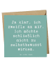 Mr. & Mrs. Panda Grußkarte Spruch Selbstzweifel Charm mit Spruch in Meeresbrise