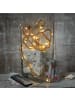 MARELIDA LED Lichterkette Seil Jute Kordel Tau 40LED 8 Funktionen L: 2m  in natur