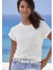 Vivance T-Shirt in royalblau, creme