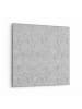 relaxdays 12 x Filzpinnwand in Grau - (B)30 x (H)30 x (T)0,9 cm