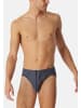 Schiesser Mini Slip / Unterhose 95/5 Essentials Cotton in Dunkelblau