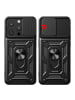 COFI 1453 TFO Defender Slide kompatibel mit iPhone 17 Pro Max schwarz in schwarz