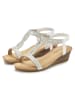 Vivance by Lascana Sandalette in weiß