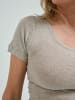Seamless Basic Top Cotton Roseanna in Desert Melange