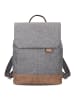 Zwei Olli Cycle OCR13 Hinterradtasche 6 - Rucksack 35 cm in stone