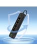 TechProtect PCL4X3 Steckdosenleiste 4-fach USB-C