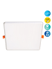 näve LED Einbauleuchte "SUMA" in weiß - (L)21.5 cm x (B)21.5 cm x (H)3.2 cm - EEK D